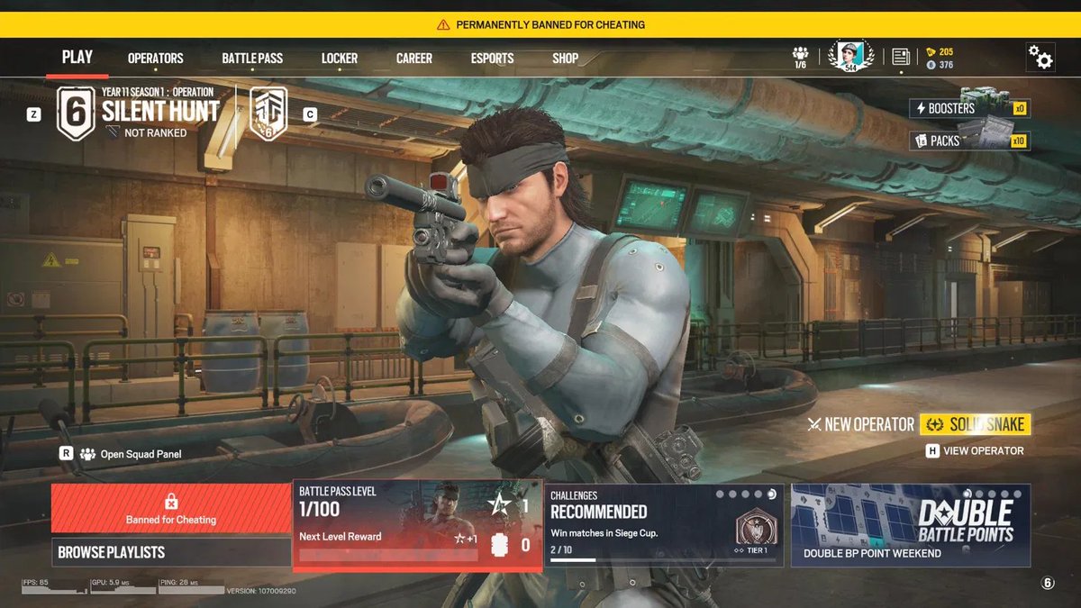 Im__KayDee's tweet photo. 160 days banned for cheating. Never cheated. 4 cases ignored. Auto closed.
@Ubisoft
@UbisoftSupport
@Ubisoft_UK
5555 mins of gameplay recorded.  Cases: 25932848 / 25826850 / 25230958 / 24804655. I just want my account back. ubi KayDee.. https://t.co/Bm3GB8925O