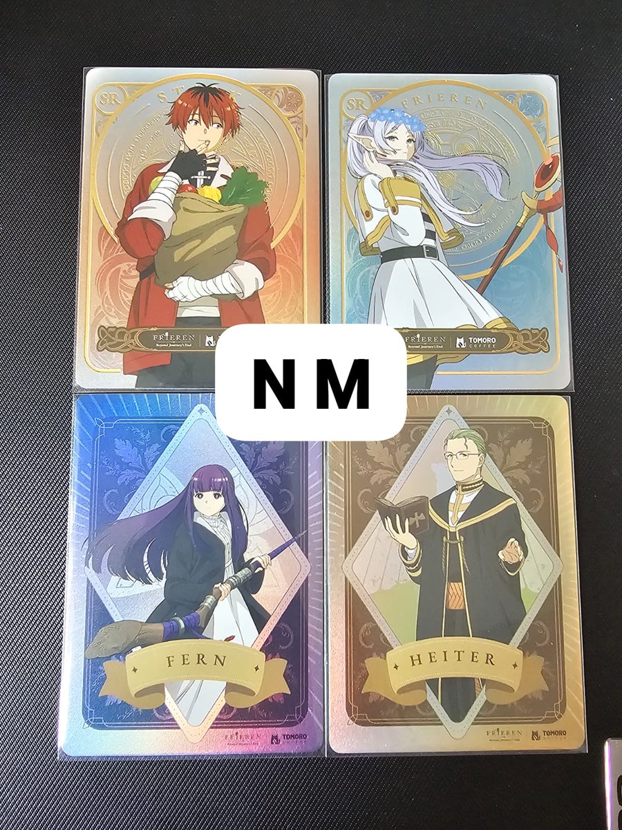 yerimacake's tweet photo. wtt tomoro coffee x frieren 

ph only 🇵🇭  for trade

HAVE: SR Stark, SR Frieren, C Fern, C Heiter

WANT: UR Yukata and UR Mimic

2 SR to 1 UR
2 SR &amp; 2 C to 2 UR https://t.co/VYjnM7wqaf