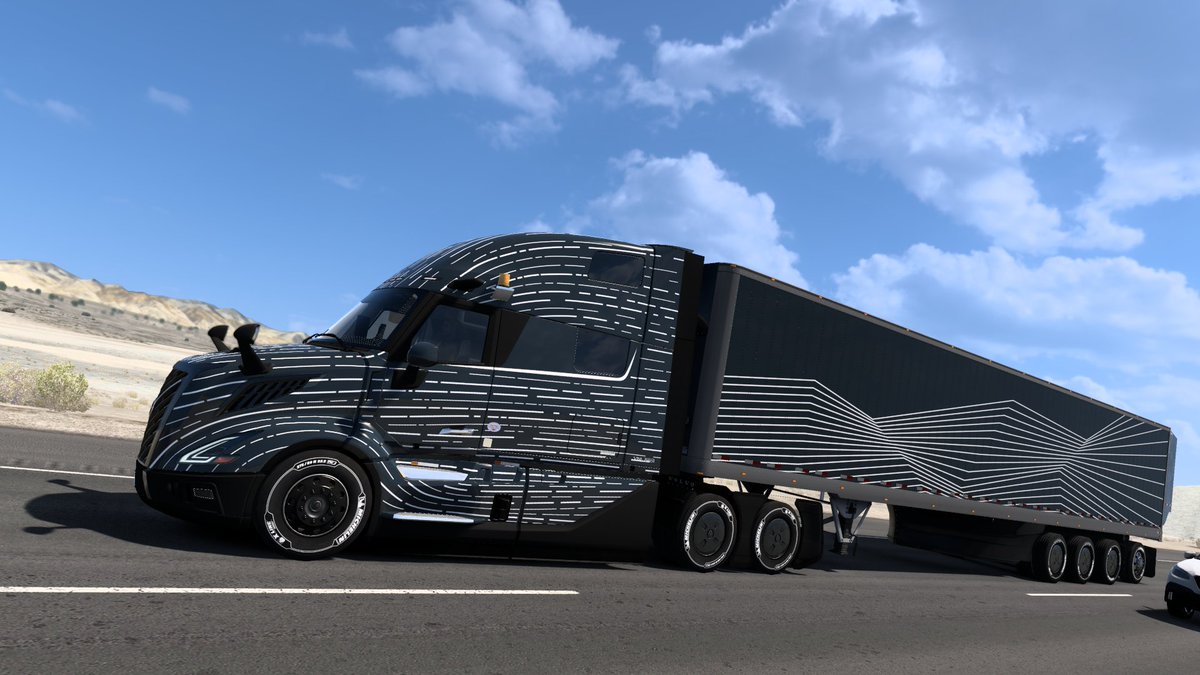 CPU_M_Rossi's tweet photo. @SCSsoftware @VolvoTrucksNA 👍just wish there was a trailer paint job to match the truck paint job https://t.co/WG1VIJZwYx