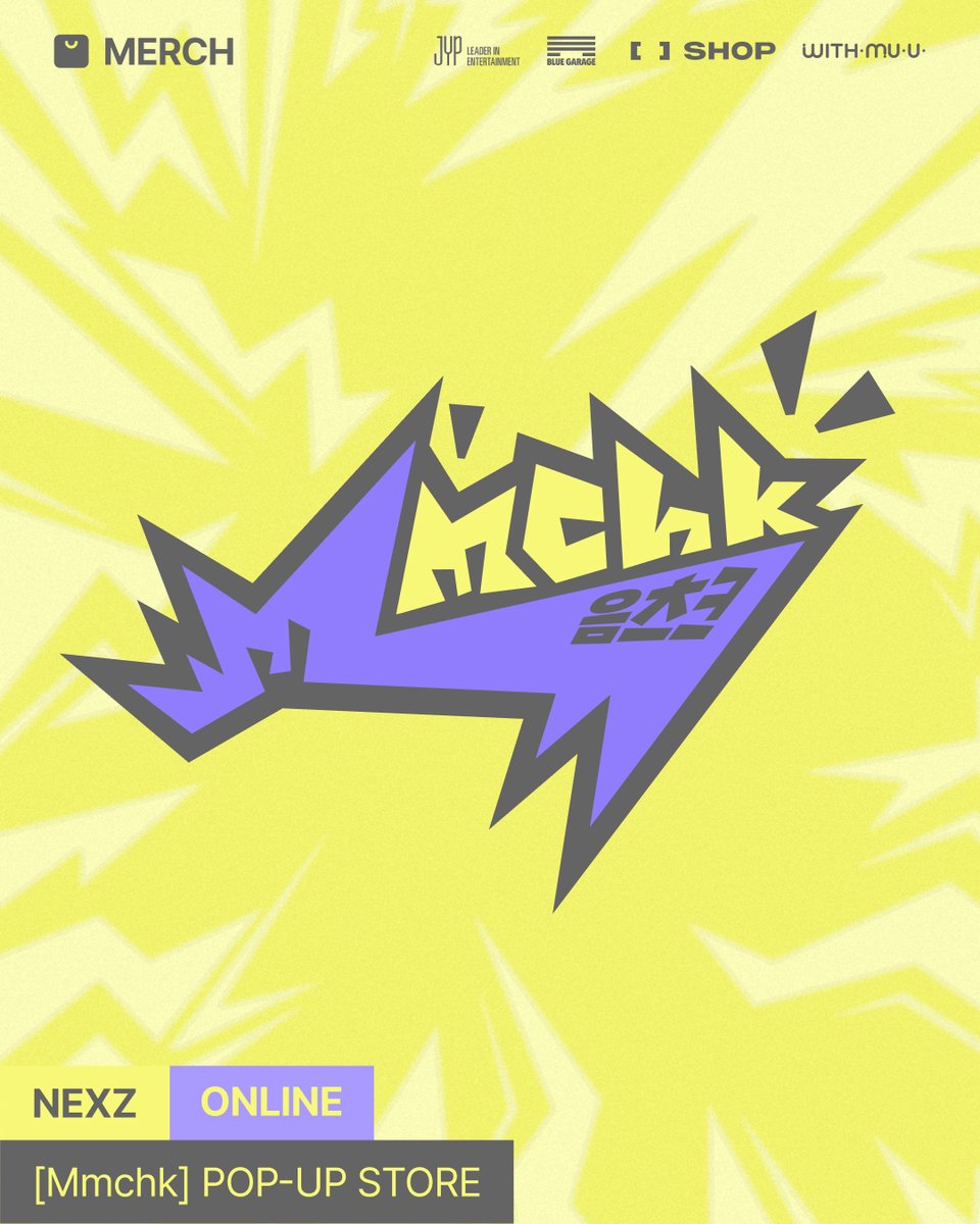 the_FANSSHOP's tweet photo. NEXZ [Mmchk] POP-UP STORE
OFFICIAL MERCH ONLINE SALES

COMING SOON💜💛
https://t.co/5gzNIqvsQD

📅5.15 FRI 11:00 - 5.26 TUE 23:59 (KST)
🌐FANS SHOP

#NEXZ
#Mmchk #NEXZ_Mmchk
#FANS_SHOP #팬즈샵 https://t.co/tOSPVG8v3T