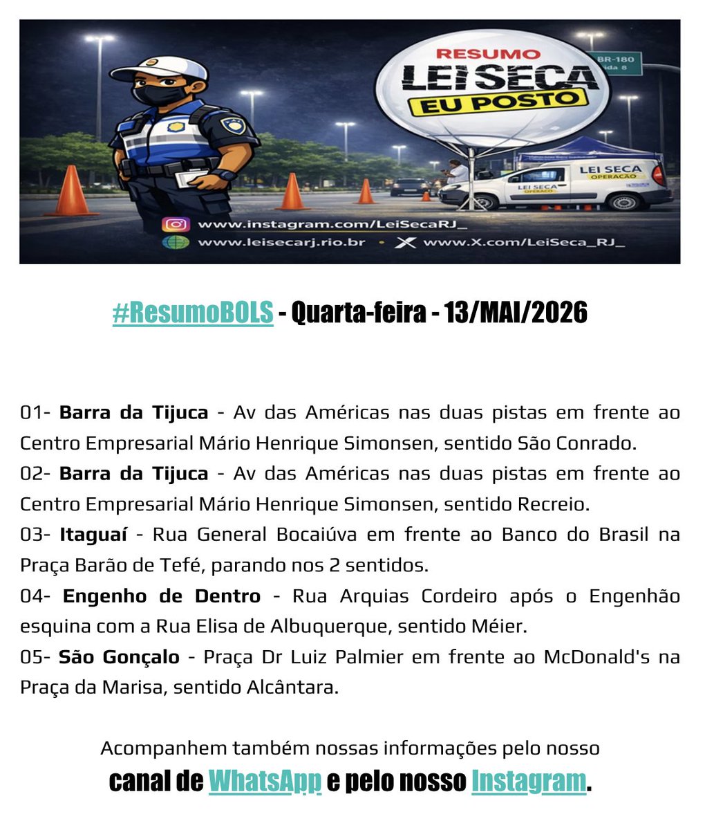 Se Liga no Trânsito RJ tweet media