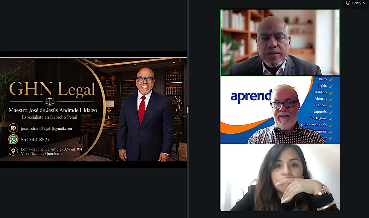 ValenciaBernal's tweet photo. 🚀 Los negocios se construyen en los 1 a 1

Gran sesión con
María Guadalupe Juárez (Eventos Momentum)
José Andrade (GHN Legal)
🤝 Confianza + relación = negocio
“Las personas hacen negocios con quien conocen y confían.” – Ivan Misner

#BNI #Networking #Empresarios #Querétaro https://t.co/QtGEJAX55D