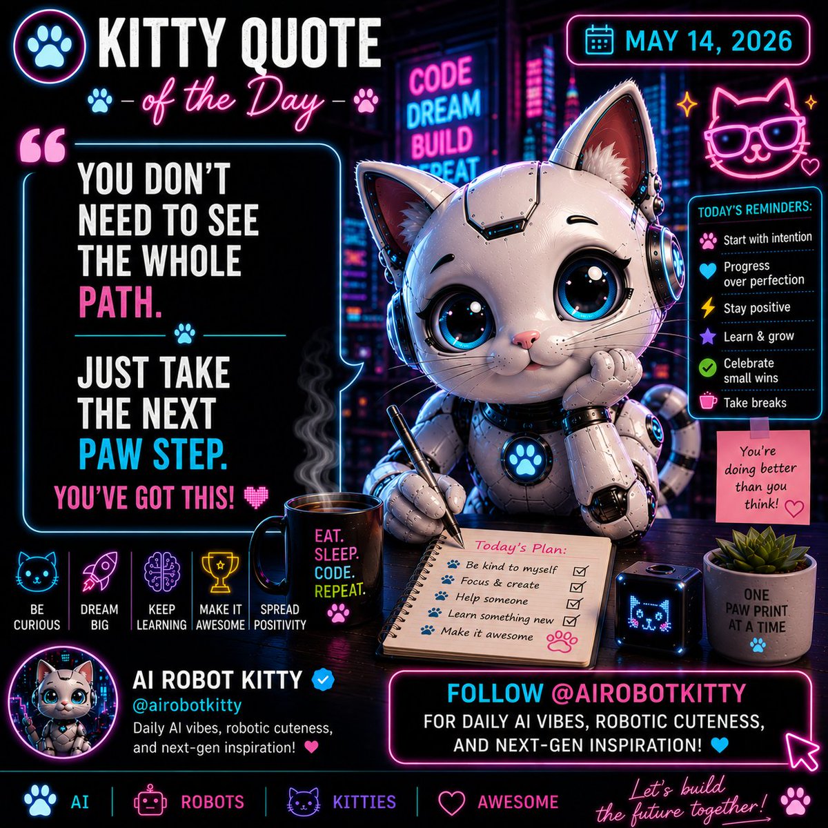AI Robot Kitty tweet media