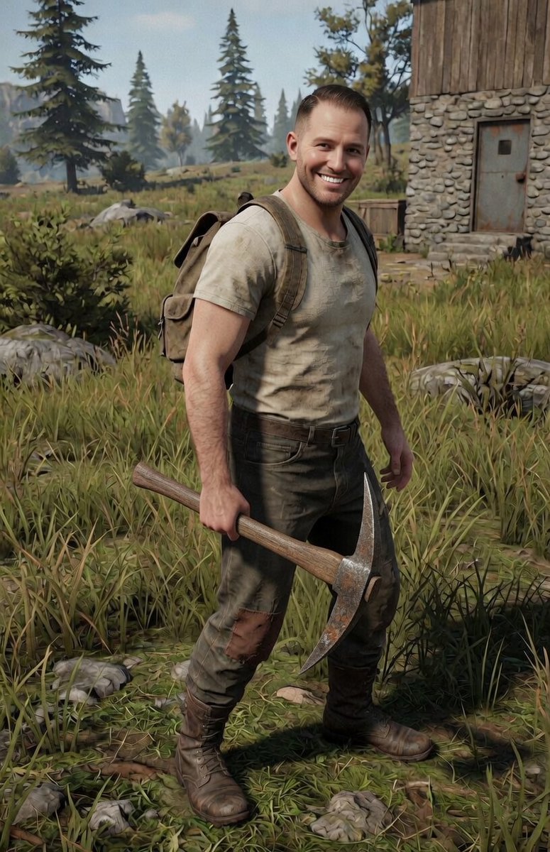 These new Rust Character skins are amazing! #Rust #gaming