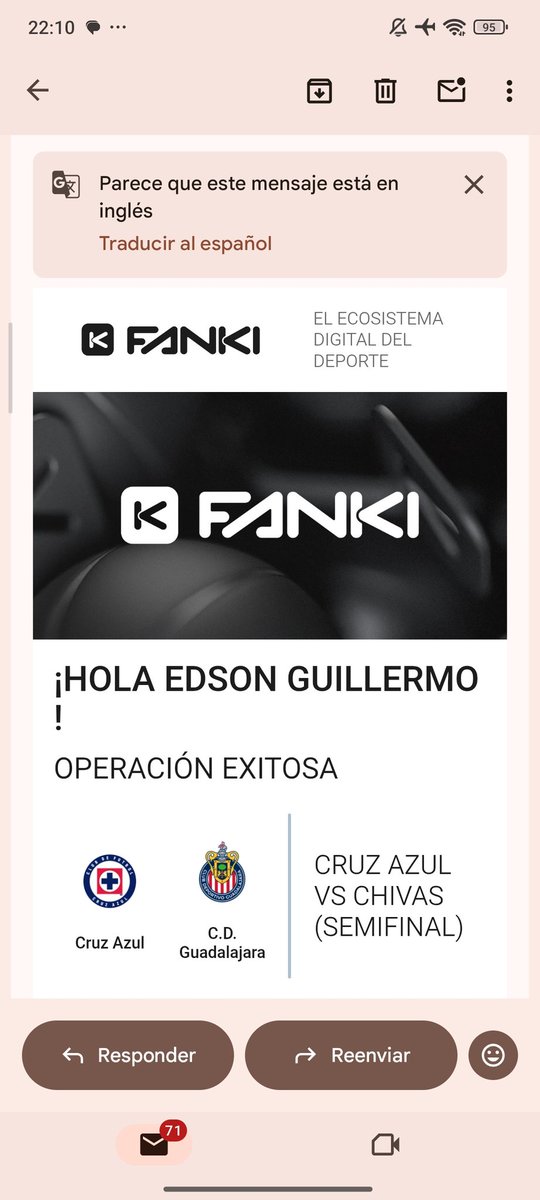 santed23's tweet photo. @C1P9V9R7 @EstadioBanorte @Fankisports @Profeco @AtencionProfeco @AtencionProfeco afortunadamente ya se pusieron en contacto con Migo para iniciar de manera formal mi denuncia contra @Fankisports y buscar mi reparación del daño por fraude ya que yo ya tenía mis entradas y ellos me cancelaron la compra https://t.co/NJULm84dmE