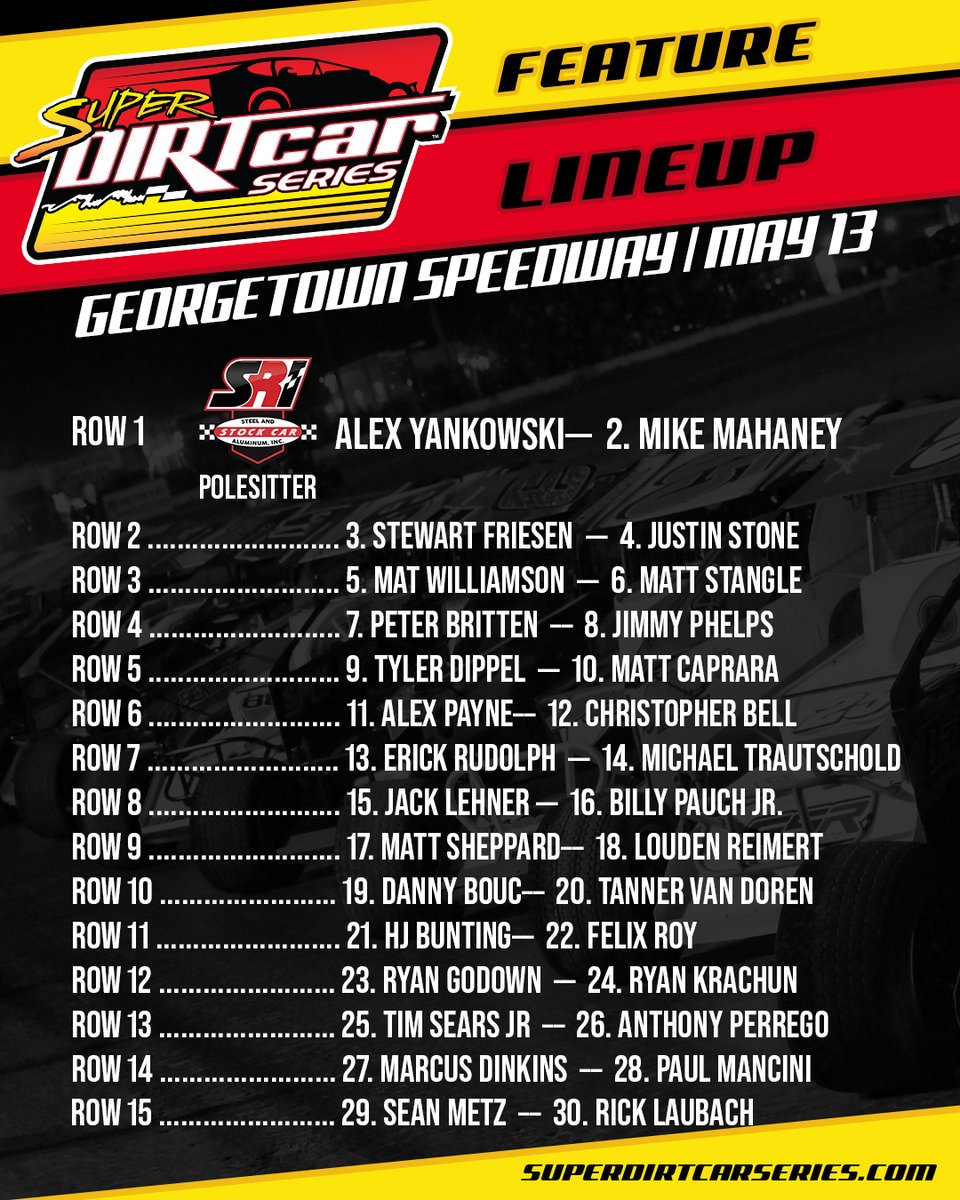 Super DIRTcar Series tweet media