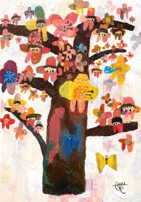 絵画「halu 」 Haru Suzuki (スズキ ハル) - Art & Prints for Sale | Artsy