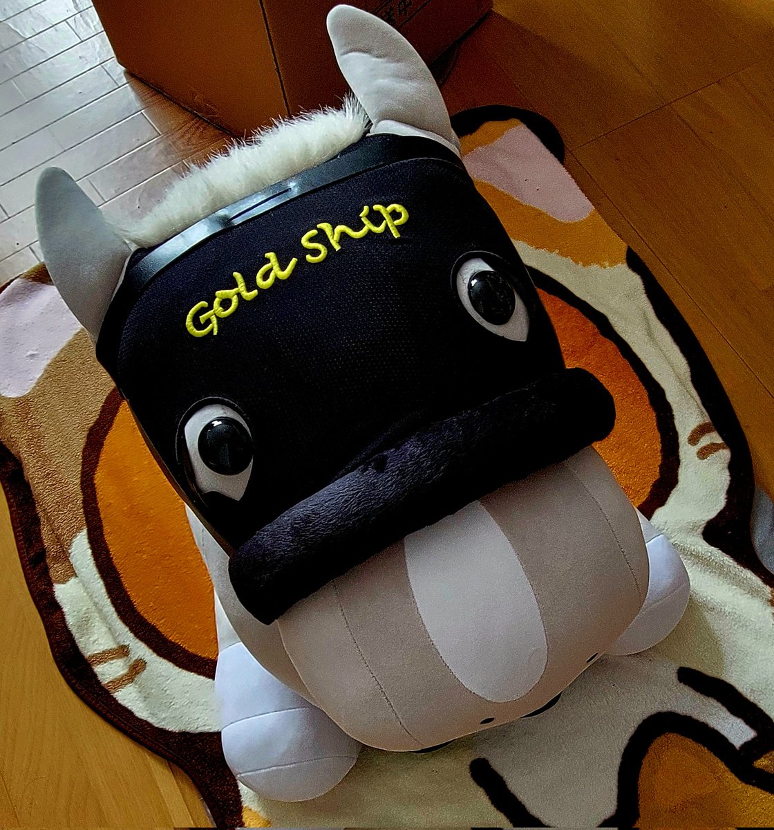 kuronekoithuki's tweet photo. でかもっちゴルシでっかいwwww https://t.co/8OgARzjNvg