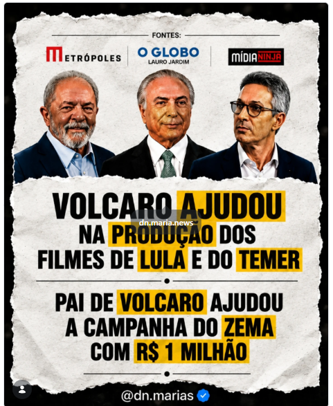 Miguel Diniz - Pátria amada Brasil tweet media