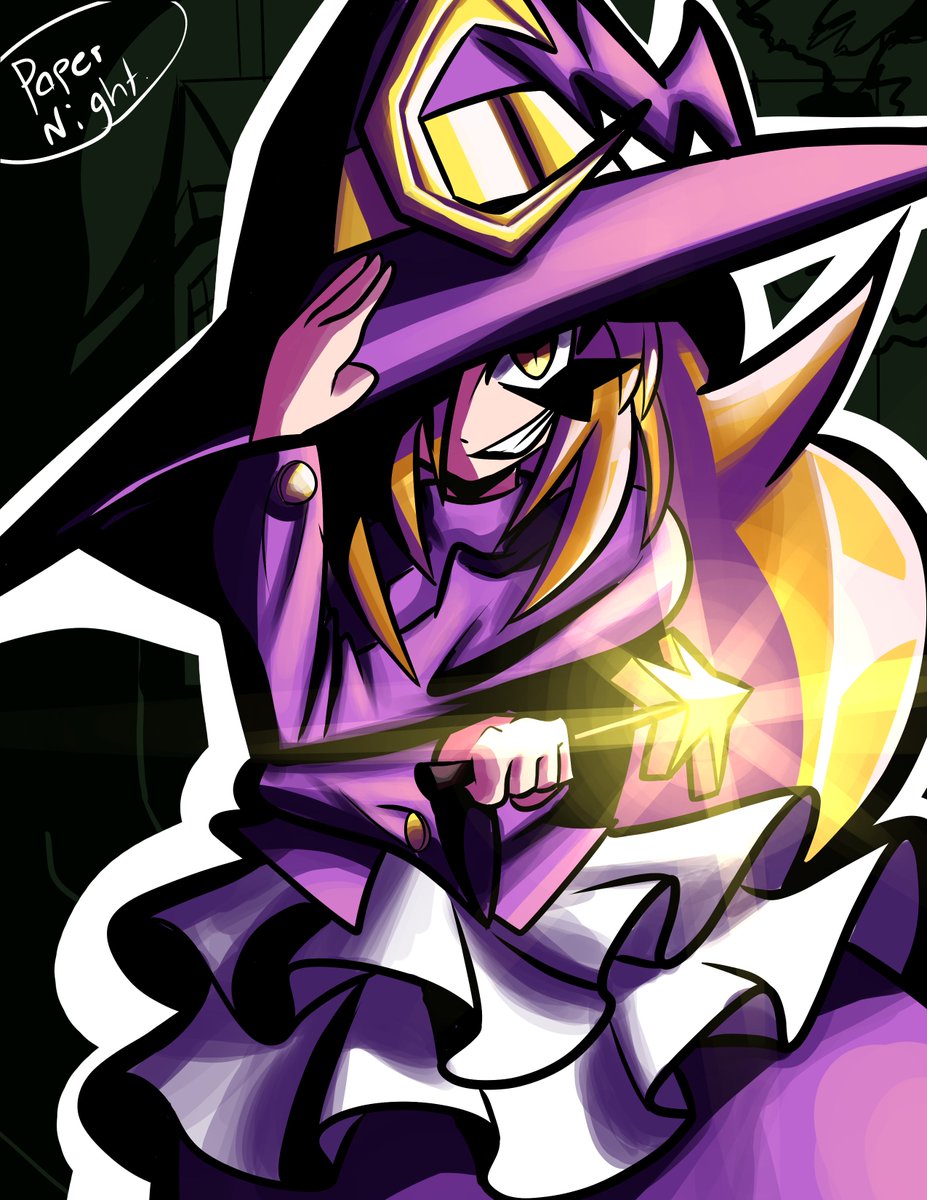 PaperNighty's tweet photo. Marisa Kirisame PC 98 https://t.co/b6ytejzNYE