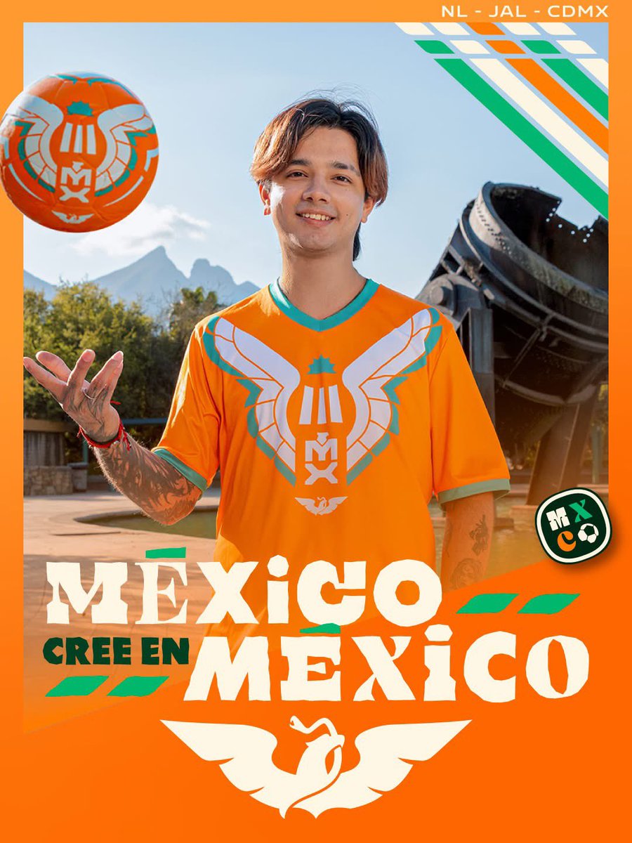 Omarecasta's tweet photo. Cuando México juega en equipo, no hay marcador imposible.
Porque este país está hecho de pasión, orgullo y gente que nunca deja de creer.

México cree en México 🇲🇽🧡⚽️ https://t.co/06YNATRu6g