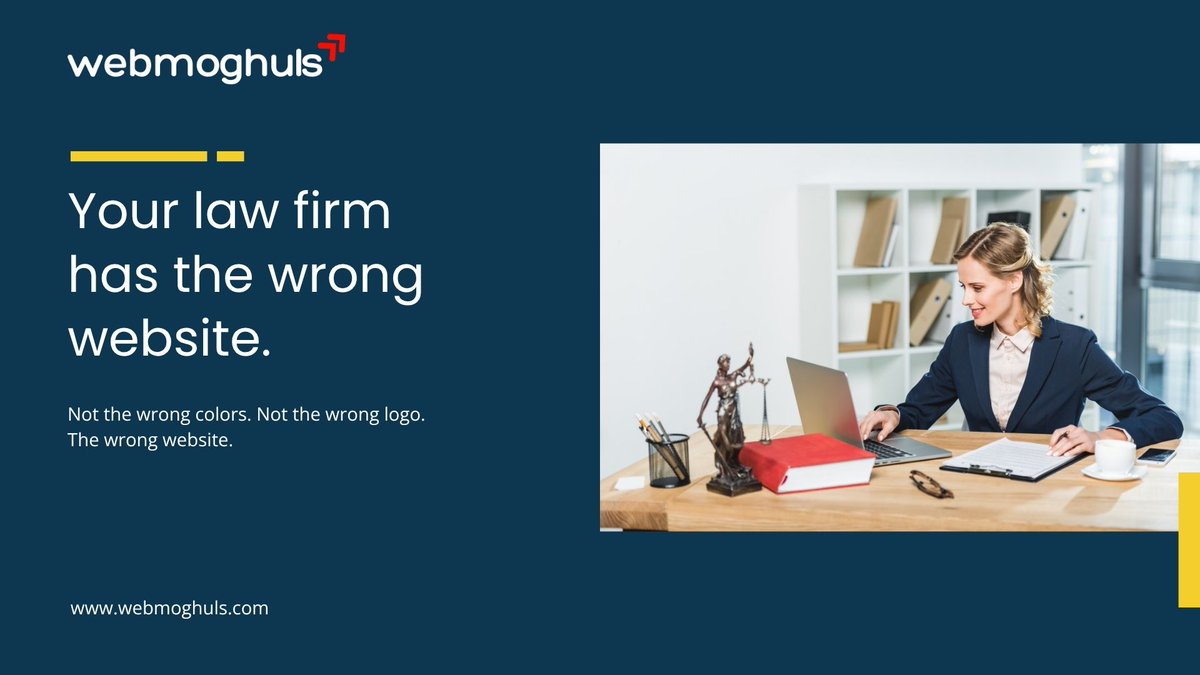 webmoghuls's tweet photo. A law firm website has 9 seconds to earn trust.
Most still lead with stock photos and a 12 field form.
The buyer changed. The site didn't.

#LawFirmMarketing #LegalMarketing #LawFirmWebsiteDesign #LegalSEO #AttorneyMarketing #WebDesign

https://t.co/kCoy4SUFzP https://t.co/VsW0JWmybV