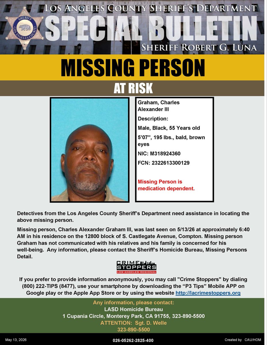 LA County Sheriffs tweet media