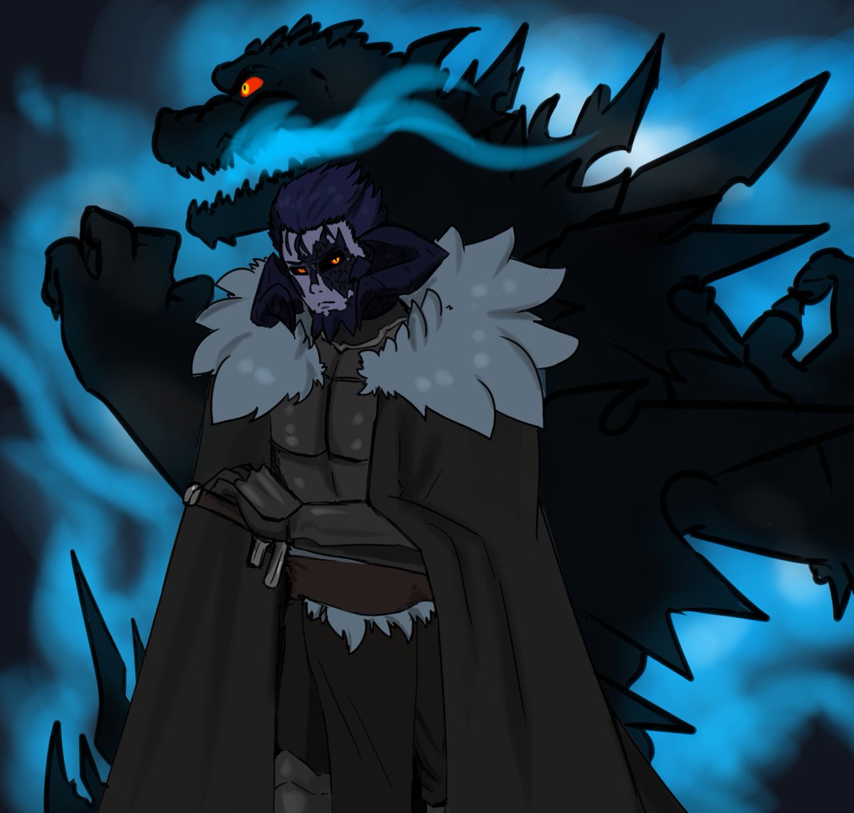 RevanTheKaiju's tweet photo. Monster King of Eitherys https://t.co/sWBZtNVMXU