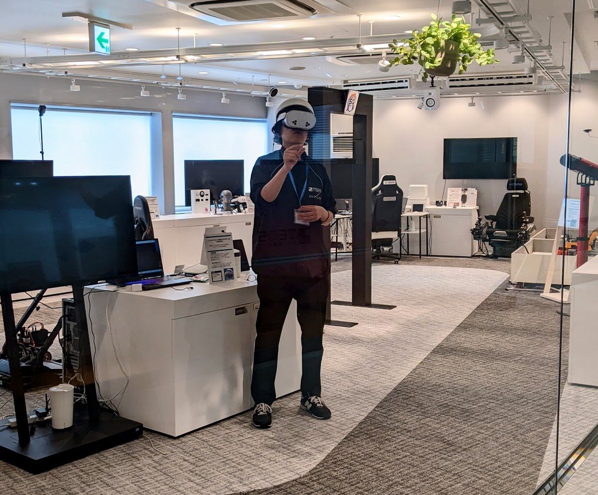 TEQS(5G X LAB OSAKA)@大阪咲洲 tweet media