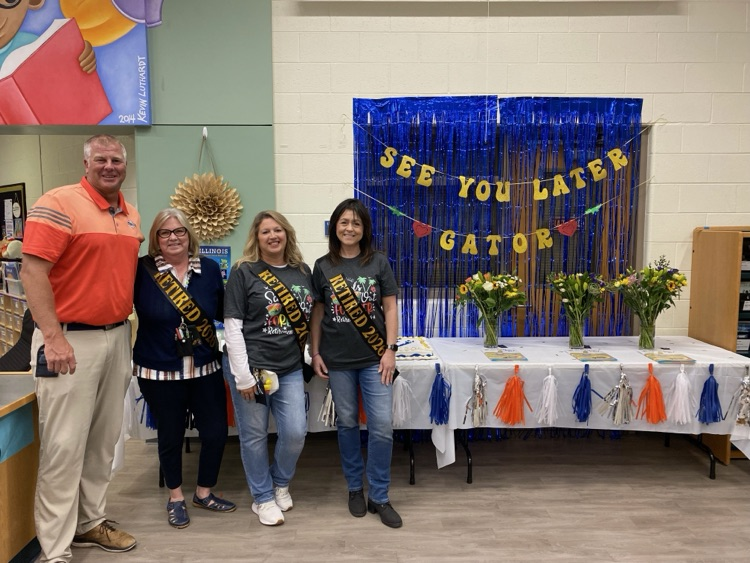 MrHarrisEE's tweet photo. Yesterday we celebrated the retirement of Mrs. Machtemes, Mrs. Kiska and Mrs. Argast! Happy retirement! Thank you for making a difference at Eichelberger Elementary School! https://t.co/E5gk4WC7Va
