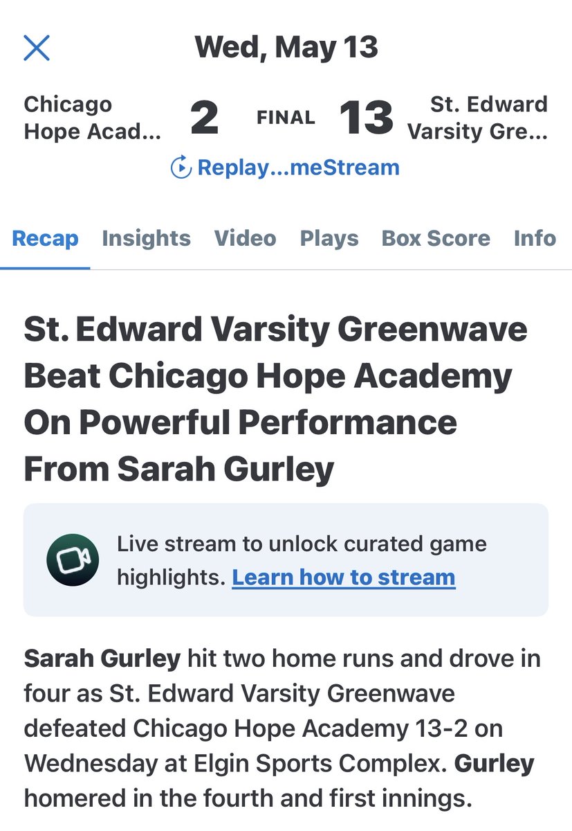 SGurley2027's tweet photo. Couldn’t have scripted Senior Night any better ❤️
Finished conference 11–3 with a W
4–4, 2 HRs (10 HRs on the season)💣💣
Let’s keep it rolling!!
SS/C/Utility | 2027
@StEdsSoftball
@CheetahCoyner18
@ChiCheetahsOrg
@ScoutSoftball
@SAUBeesSoftball
@TyraPerry13
@CoachBeckyPearl
@CoachBagzTrot
@UIS_Softball
@IlliniSB
@LewisSoftball
@BallStateSB
@BGSUSoftball
@OaklandSoftball
@DePauwSoftball
@DePaulSB
@ElmhurstU_SB
@RamblersSB
@NIUSoftball
@ButlerSoftball
@cucsoftball
@MoStateSoftball
@ValpoSoftball
@STLCCMeramec
@joycewellhoefer
@CCSJSOFTBALL
@JU_EagleSB