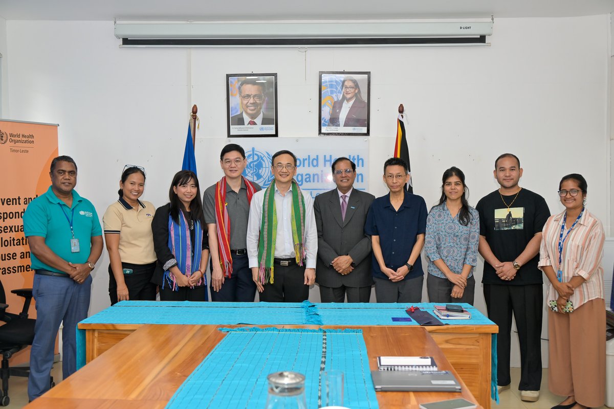 WHO Timor-Leste tweet media