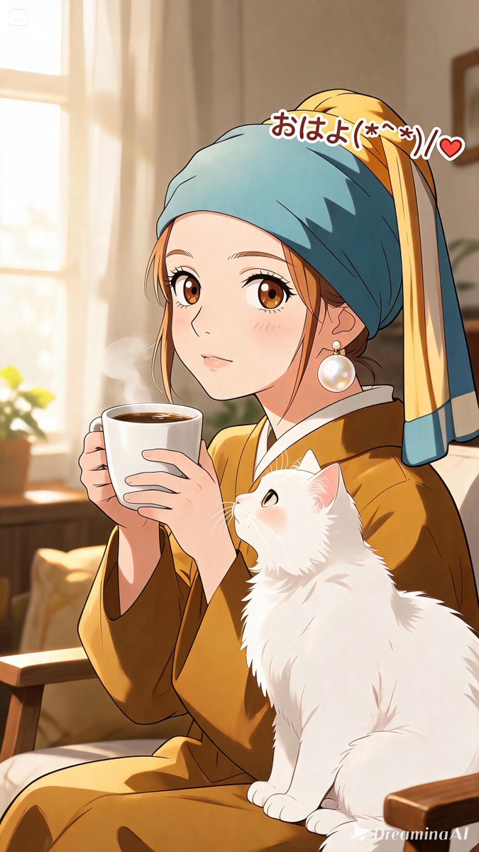 おはよう(*˘︶˘*).｡.:*♡ 今日も元気に〜♬ 素敵な一日をお過ごし