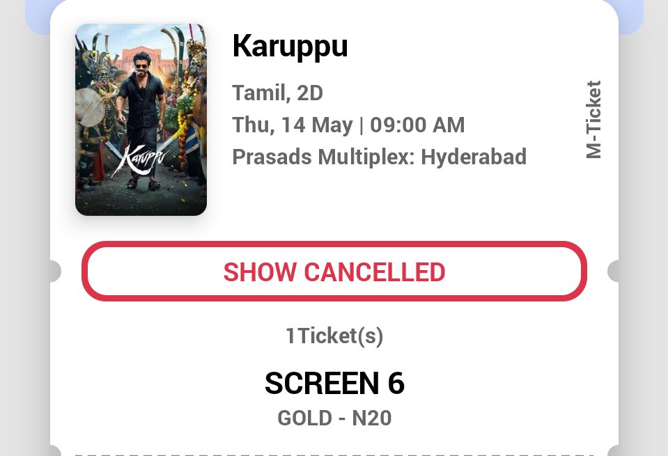 cinemasthalam's tweet photo. Red flower @DreamWarriorpic 😠😤🥴

#karuppu #Veerabhadrudu https://t.co/ockPp6bBoQ