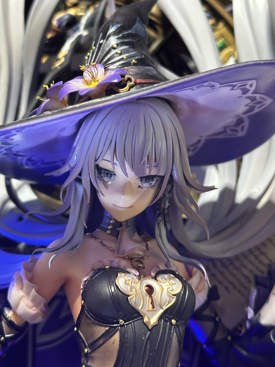 ooyama25808007's tweet photo. 【ガレージキット完成】
WF2026冬：マダム・ヘルタ

（原型：小菜鸟的爸爸 様／
委託：エイセイ @Eisei2099 様）

自分への「試練」として挑んだ超ハードなキット、ついに完成しました！今の自分の精一杯を詰め込んでいます。 https://t.co/ytfgSjKa8P