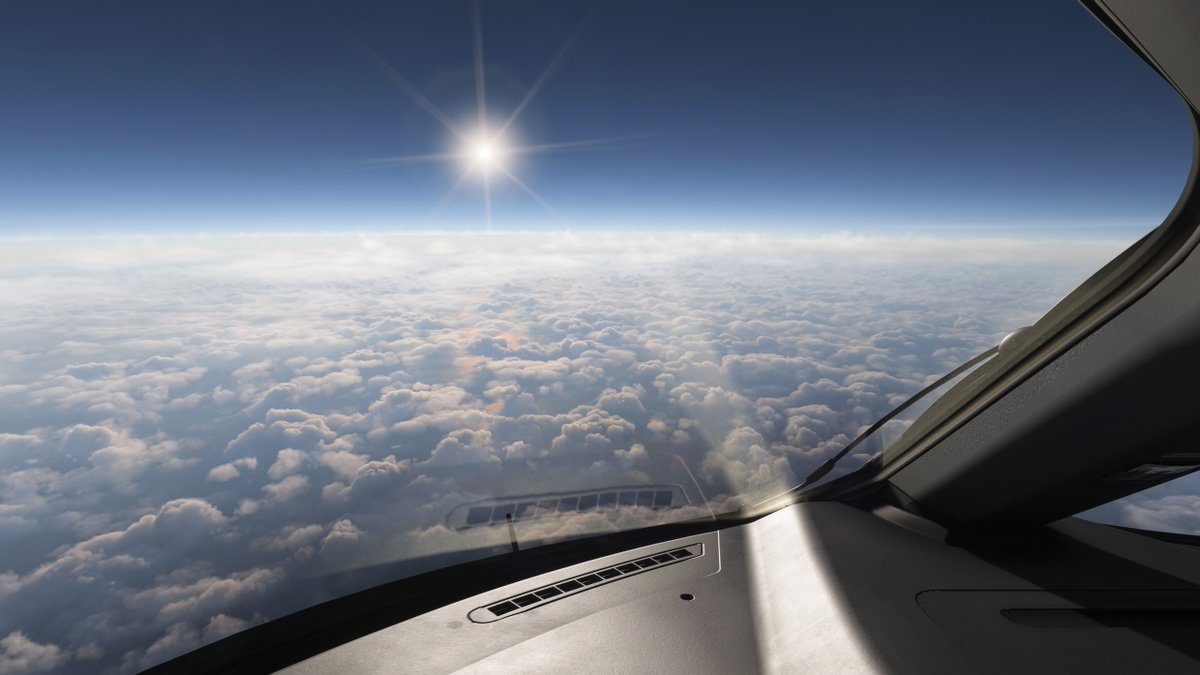 _fullnelson_'s tweet photo. Morning over the Atlantic https://t.co/Icw13p7Ah8