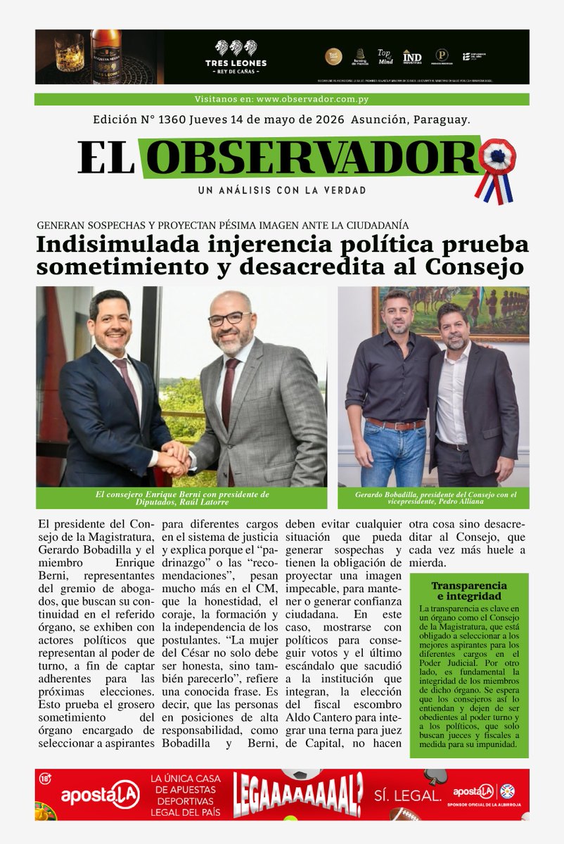 El Observador tweet media