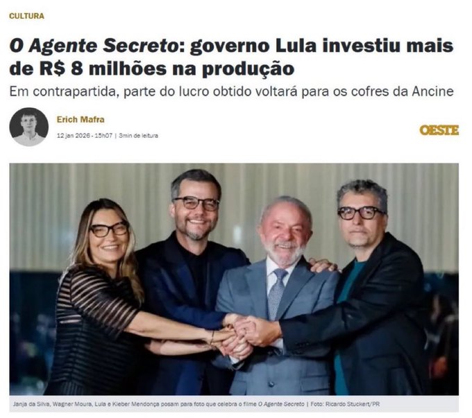 CoastWill's tweet photo. Intercept admite não ter prova alguma do suposto "pagamento" do banco Master para o filme sobre Bolsonaro.
Já aquele filme, advinha quem bancou? https://t.co/Iszl62qq5I
