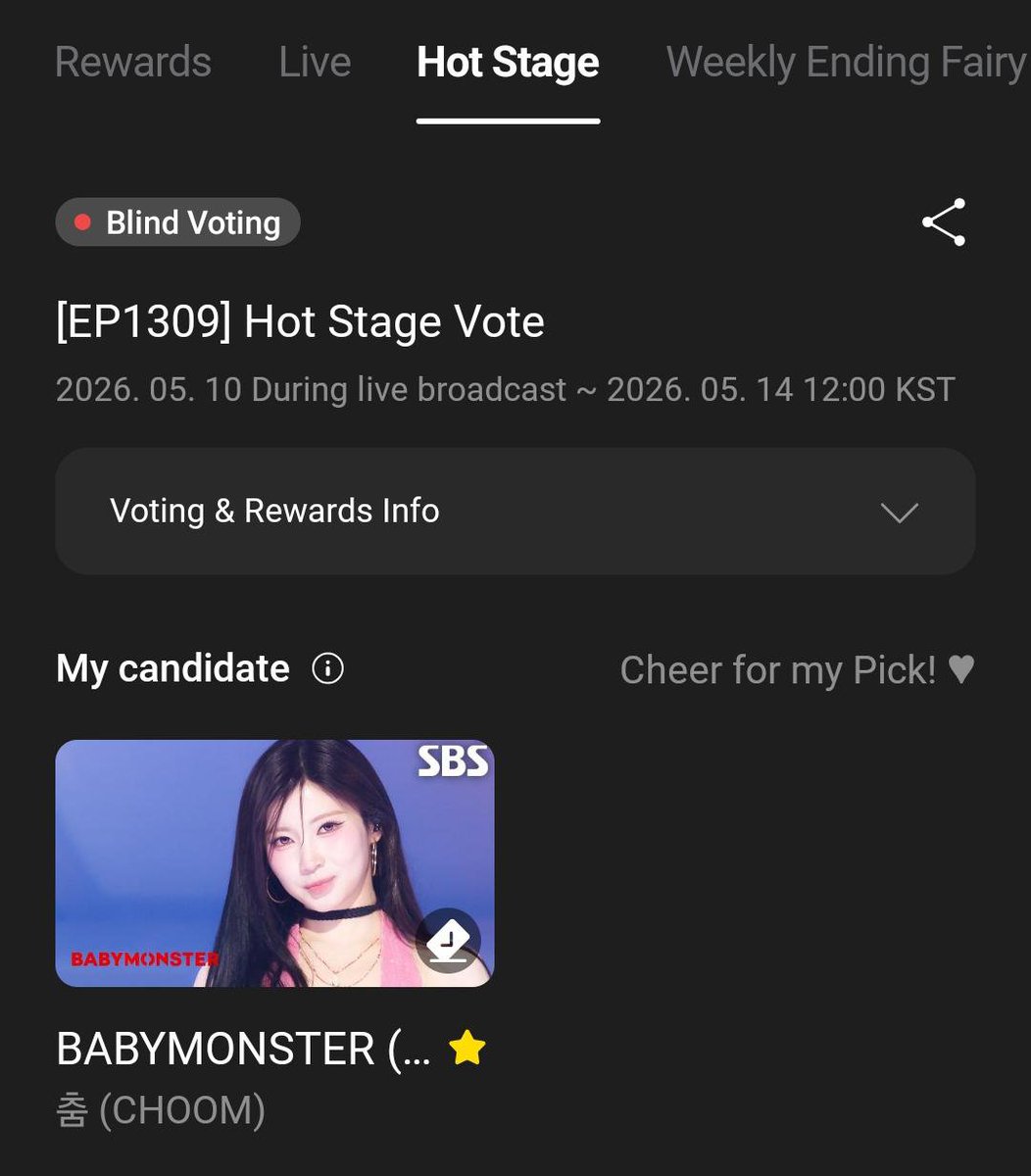 BABYMONSTER VOTING TEAM tweet media