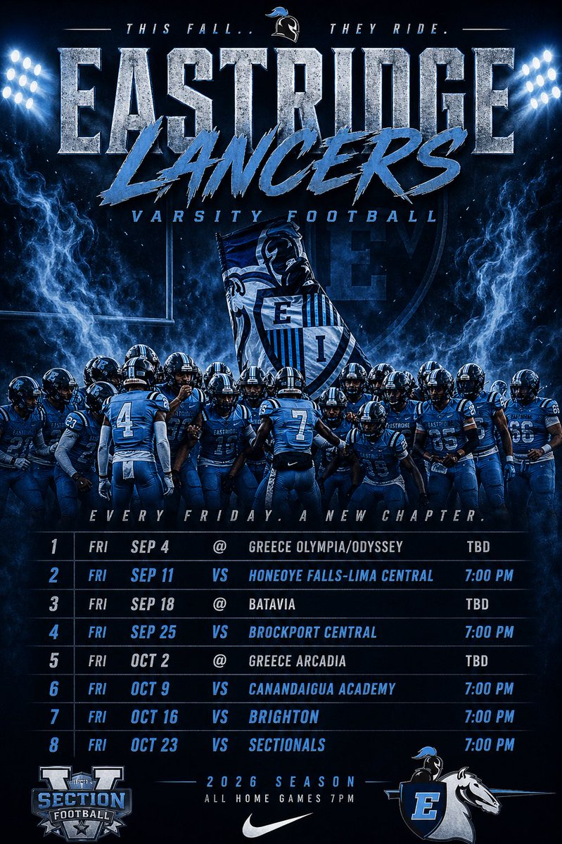 EridgeFootball's tweet photo. Time to get to work!! @PrimetimeBall_ @Eastridge_EICSD @ERidgeLancers @DandC_Sports @CoachVic5 https://t.co/PyZw0ebdLO