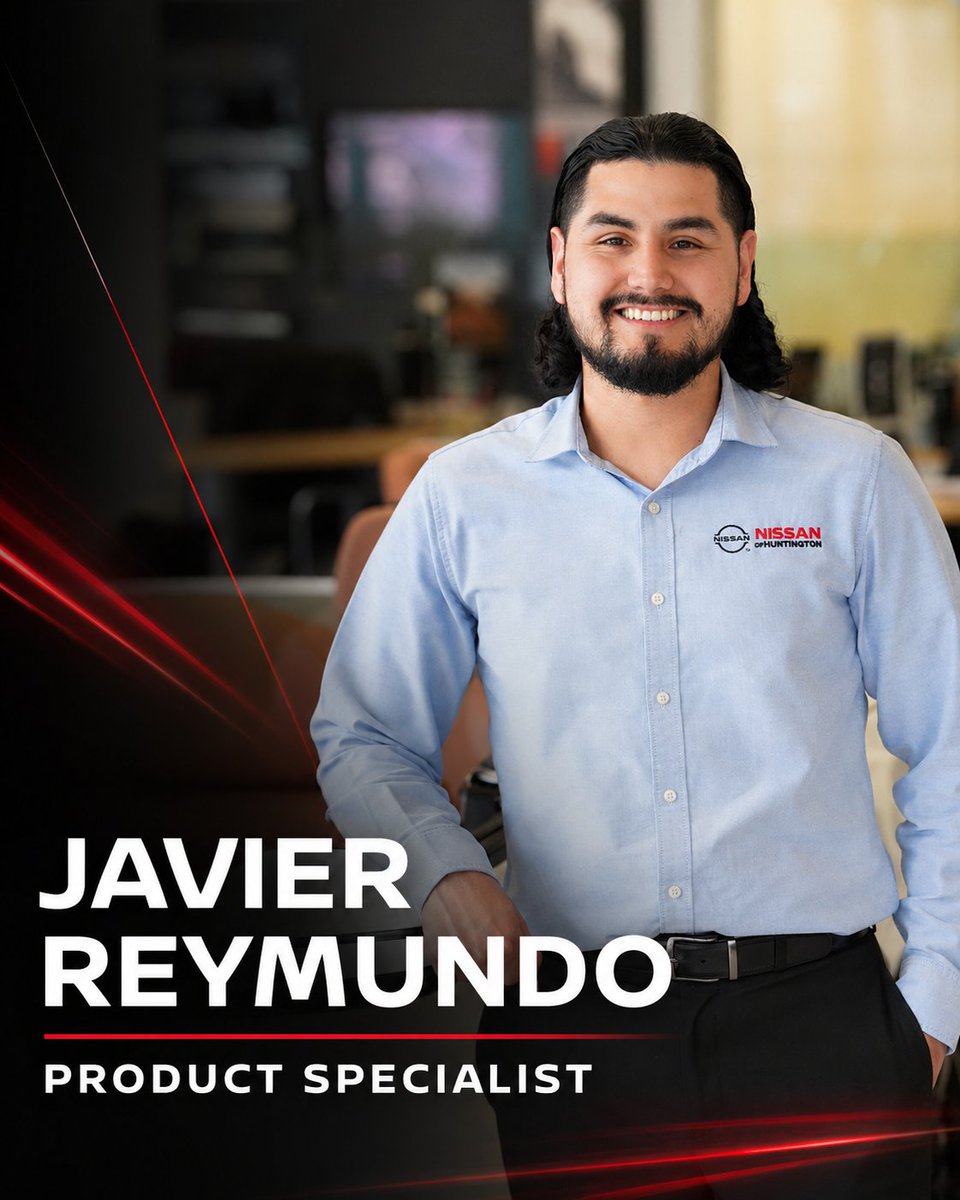 NissanofHunting's tweet photo. Looking for a new ride but not sure where to start? Javier Reymundo is here to help you find the right Nissan for your lifestyle. Whether you want something budget-friendly or something that matches your pace, Javier will help you find the right fit at Nissan of Huntington. 🚗📍 https://t.co/SJoOuc2xZx