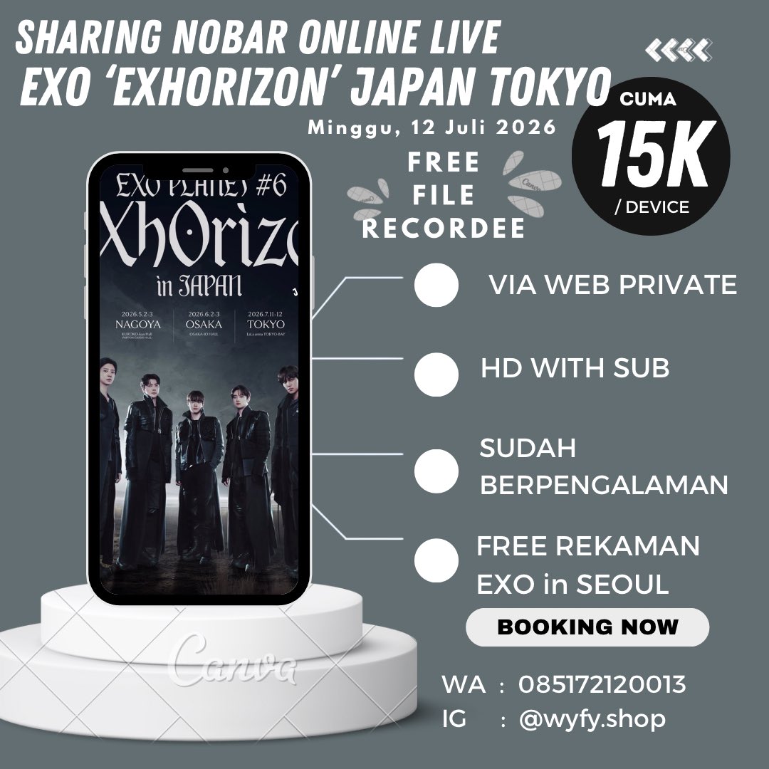 Sharing Nobar Konser tweet media