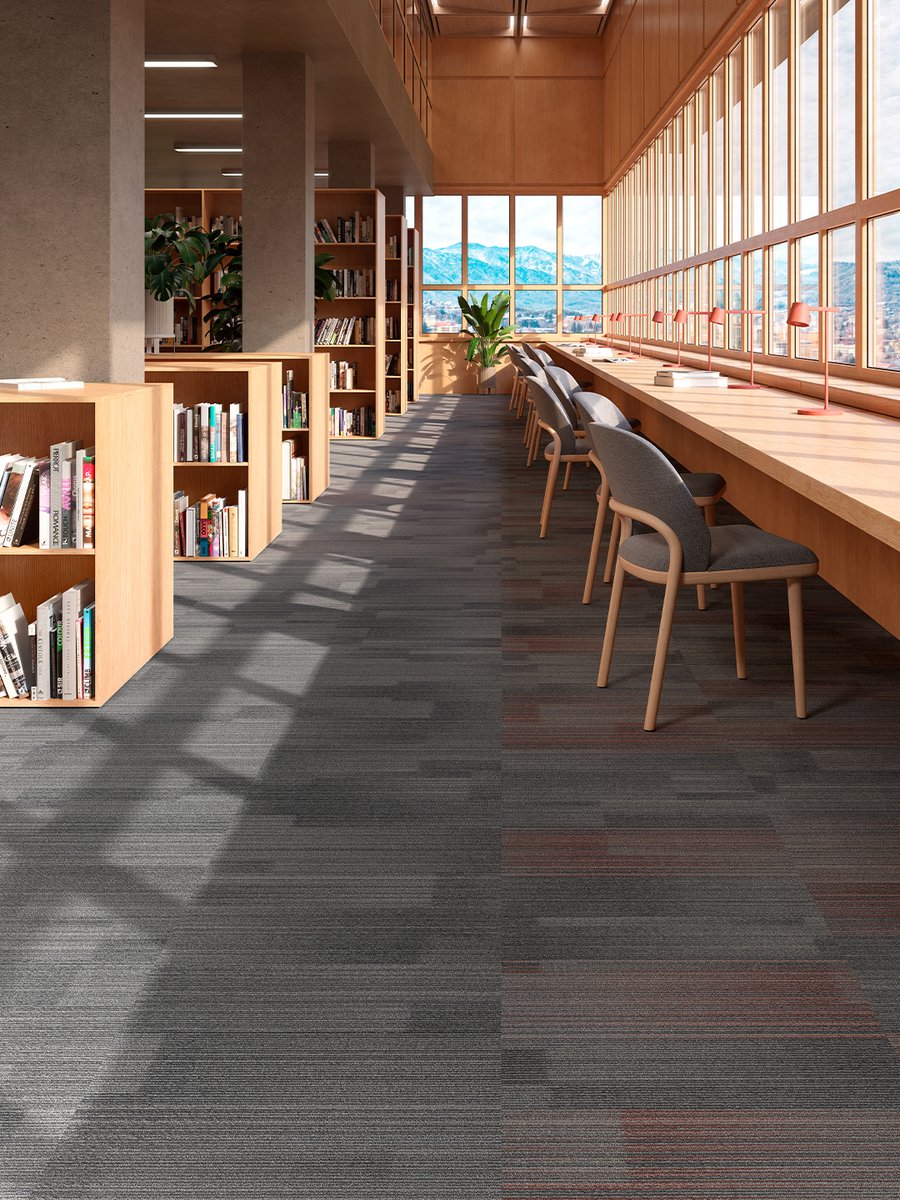 PatcraftFloors's tweet photo. New to your library > Color Current. 

Available in 12 coordinating colorways that mix neutral bases with saturated accents, Patcraft's Color Current is a 24” x  24” carpet tile collection ideal for education spaces. 

#EducationDesign #LearningEnvironments https://t.co/mSY4JlkldB