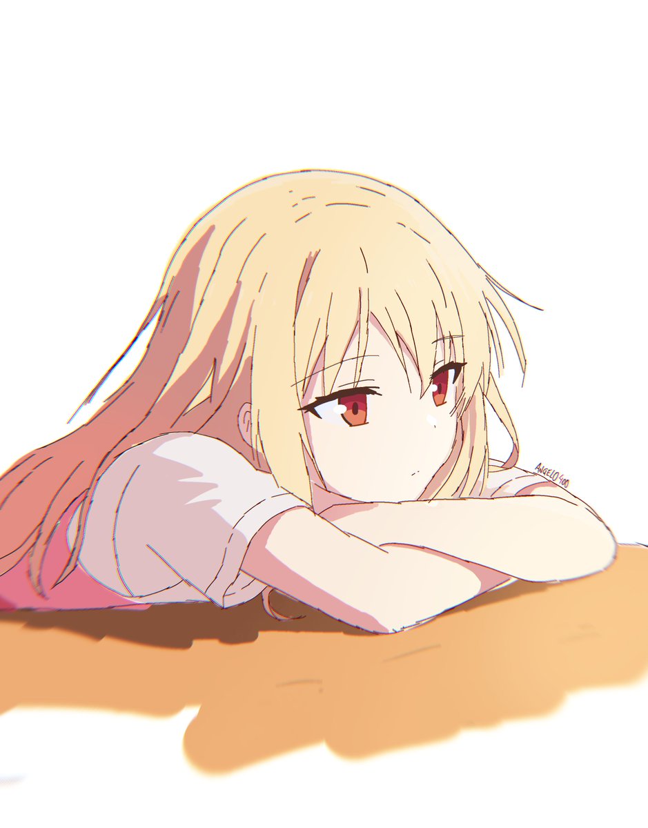 Angelo400_GD's tweet photo. A new drawing of Shiina Mashiro (Sakurasou no Pet na Kanojo). After 5 months since my last drawing of Shiina, I decided to make a better one. I wanted to upload it yesterday because of the featured seiyuus of spring, among them Ai Kayano, Shiina voice actress) I hope you like it. https://t.co/GP2u64Xkhm