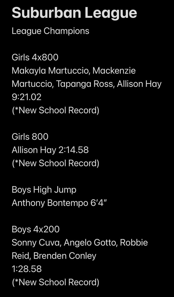 Tallmadge_AD's tweet photo. Great night for our track athletes at the league meet! Let’s go Blue Devils! https://t.co/4G0zJutVgu