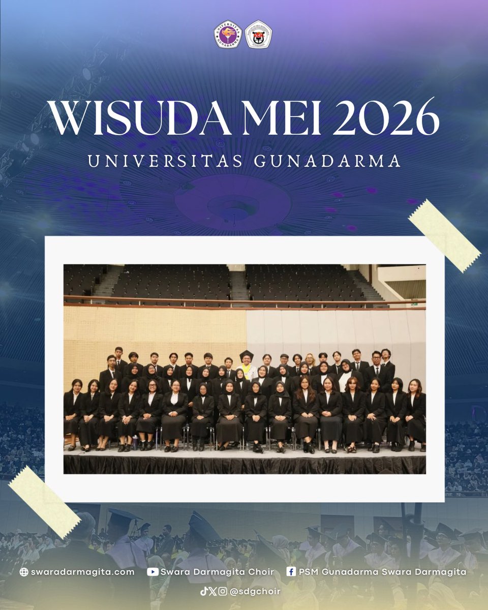 PSM Universitas Gunadarma “Swara Darmagita” tweet media