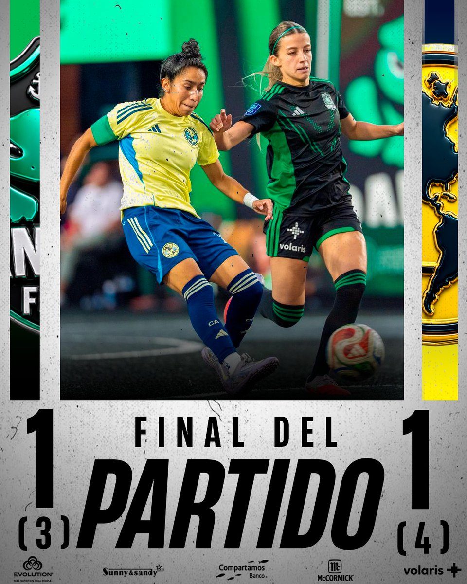 RanizaFc's tweet photo. Se termina el sueño en esta ocasión, lamentablemente hoy el juego no se dio a nuestro favor. 

🐸 #RanizaFC (3) 1 - 1 (4)  #ClubAmérica 🦅

#QueensLeague #PuraRanizaCabrones 🐸 https://t.co/ppnyWOt7qO
