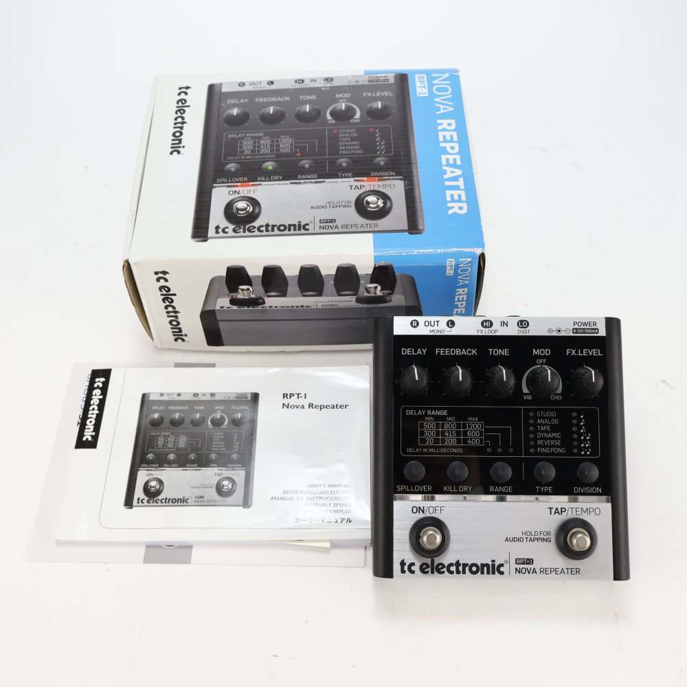 中古入荷🎸】ディレイ エフェクター tc electronic RPT-1 NOVA