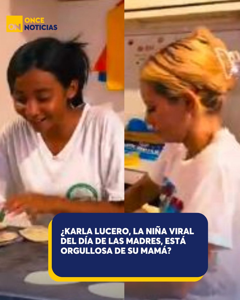 11_Noticias's tweet photo. 🌸😂 ¿Karla Lucero, la niña viral del #DíaDeLasMadres está realmente orgullosa de su mamá? En este video se revela todo💸💕 👉 https://t.co/SJULsZ6u6m
#KarlaLucero #Mamá #500pesos #Pisto #Viral #Tiktok #Tendencia #SPS #Honduras https://t.co/CWuTV4kNak