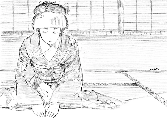 早弁、…頂きました。(過去絵) 