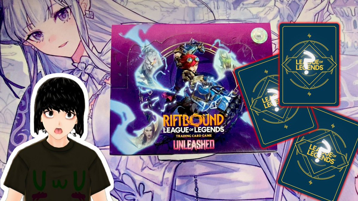 TatoeVT's tweet photo. NEW VIDEO OUT!!! SECOND UNLEASHED BOX OPENING!

https://t.co/L8bHGAB6Sy

#riftbound #leagueoflegends #riotgames https://t.co/e7gR8bfEpx