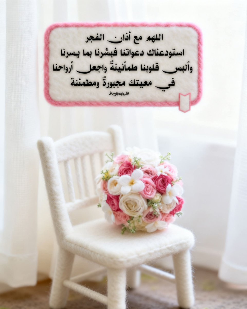 HamadWhite's tweet photo. اللهم مع أذان الفجر استودعناك ما في قلوبنا من أمنيات فبشّرنا بما يطمئن أرواحنا واكتب لنا من الخير ما يغير أيامنا إلى أجمل حال 🤍 https://t.co/09AFNLuw5c