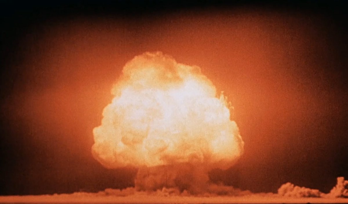 SOSBluffs's tweet photo. Nuclear reactors were initially developed during #WWII to produce #Plutonium for #Nuclear weapons under the #ManhattanProject (#fission bomb).Postwar this technology shifted to the military-industrial complex, (aerospace/atomic R&amp;D, naval propulsion, medical isotopes/electricity) https://t.co/XlOIZw4HUP