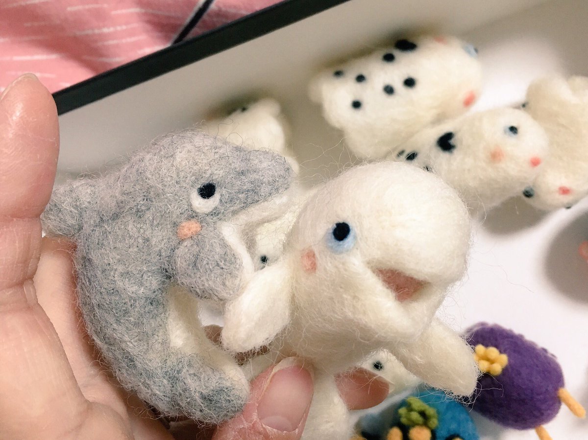 bottlenose429's tweet photo. 製作意欲が五月病なので、
秋のイベント出展エントリーをしてみました✨

くじらまみれ🐳🐋🐬
と
アニマーレ🐙🐚

出展決まったら、水フェルトで鯨類グッズ作れたら良いな🐳🌟 https://t.co/XqpvrAQHoN