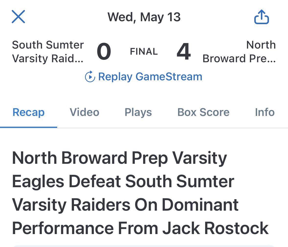 EatSleepMath's tweet photo. Let’s goooooo @NBPSAthletics - Can’t wait to cheer on these guys for the Baseball State Title tomorrow night!! Congrats and way to #RepThePrep https://t.co/FvDfecmvAd