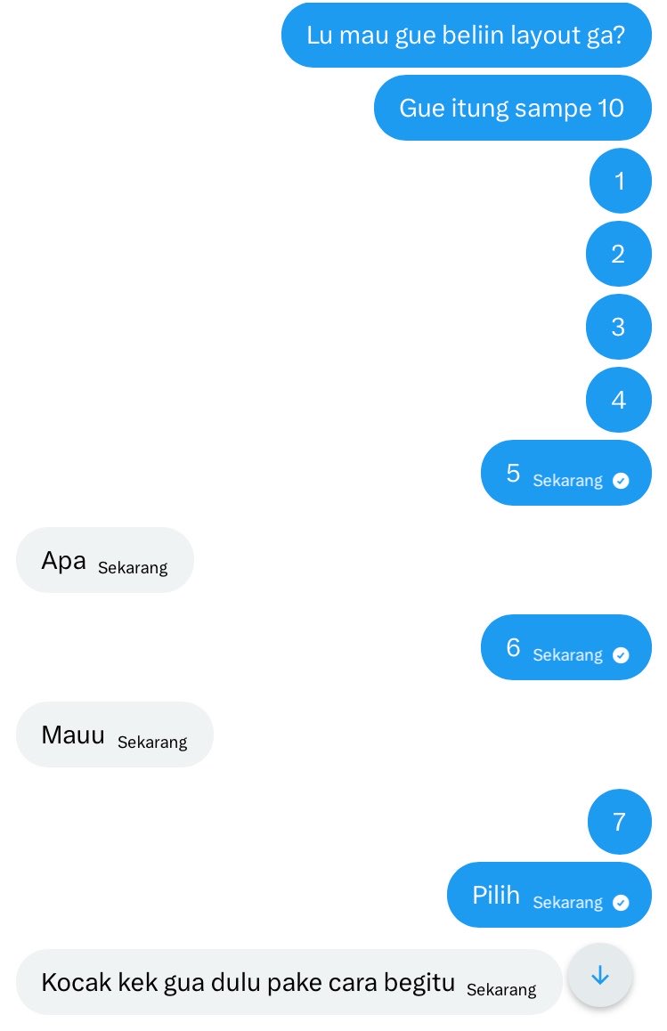 virtuajl's tweet photo. Kita godain mantan pake cara dia dulu deketin gua WKWKWKWK https://t.co/NluYqi2D15