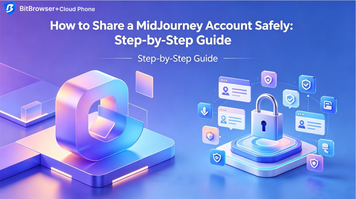 BitBrowser2's tweet photo. Can you share a MidJourney subscription without getting flagged?
The short answer: yes, if you know the right way.
Official methods plus one clever workaround, all covered in this guide.
https://t.co/jhyYGCLsi7
#Midjourney #AIart #antidetect #ShareMidJourneyAccount https://t.co/3qEtxWIWYF