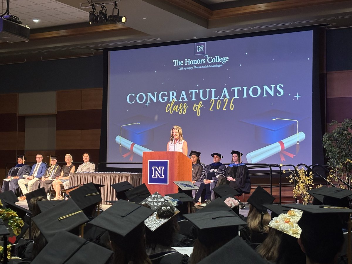 UNevadaGov's tweet photo. Reno City Councilmember Brandi Anderson served as the Keynote Speaker for tonight’s Honors College Convocation Ceremony, highlighting the impact the University of Nevada made on her life as an Alumna of our institution and giving her wisdom and advice to our graduating students. https://t.co/tzd7bzgjcG