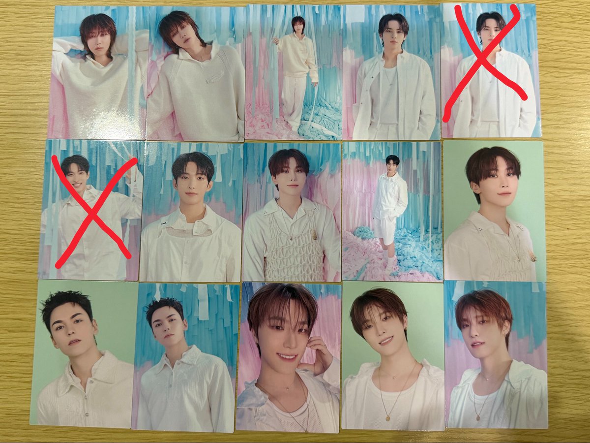 abcde000310's tweet photo. 交換 トレカ SEVENTEEN セブチ yakusoku ペンミ ファンミ

【譲】ミンハオ、ミンギュ、ドギョム、
スングァン、バーノン、ディノ
【求】☑️ジョシュア

セルカ激求のためn:1可
東京（14）、大阪（24）手渡しもしくは郵送交換
お気軽にお声掛けお願いします🙏 https://t.co/ZjTVMcgRXJ