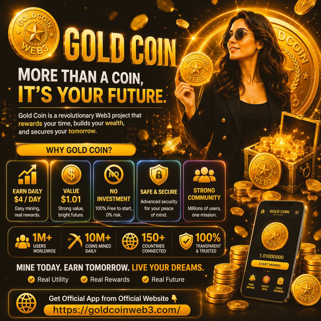 GOLD_COIN_WEB3's tweet photo. The Future is Now...
#goldcoinweb3 # https://t.co/GQCnMo2PPj